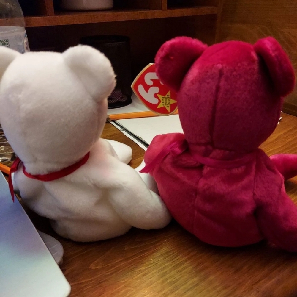 beanie babies valentia and valentio